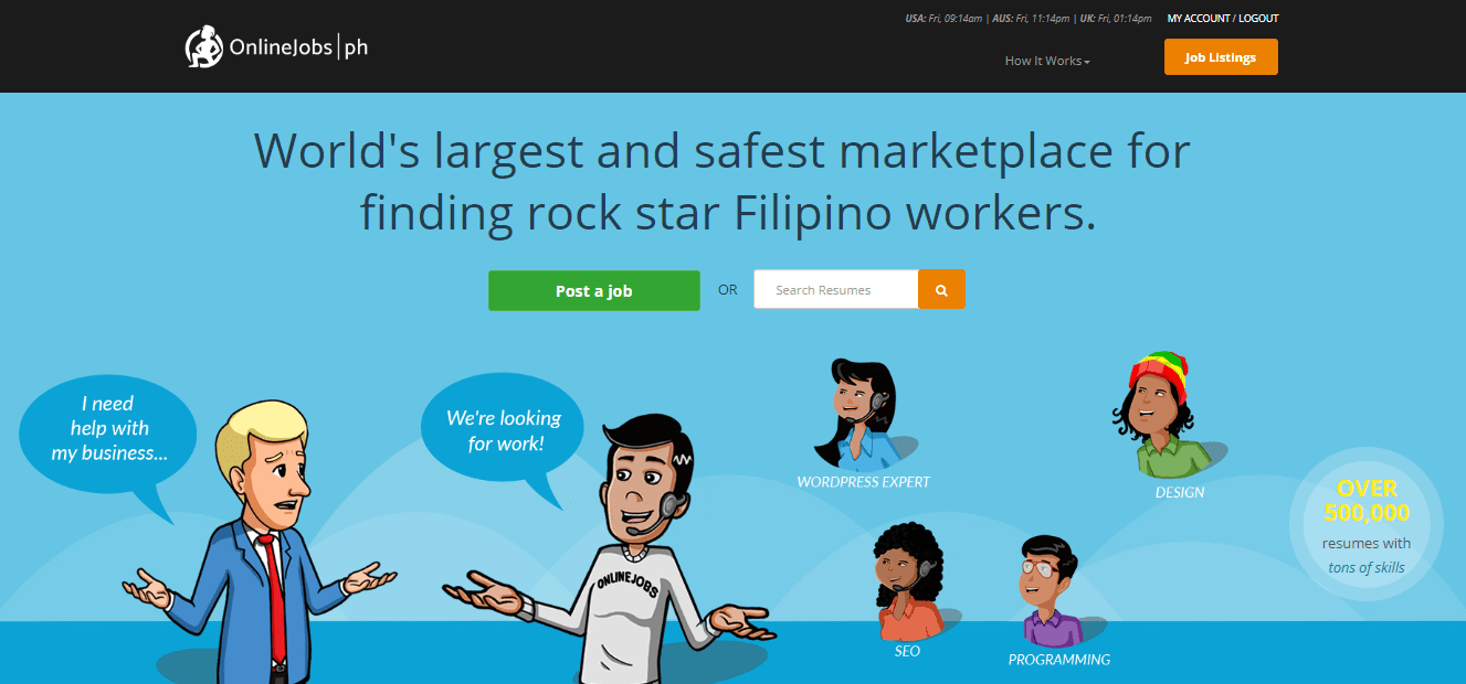 hire filipino