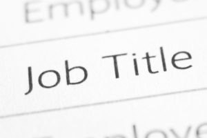Include the job title on your executive administrative assistant job description