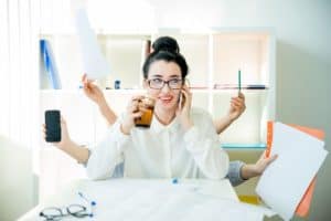 The ability to multitask is one of the skills that an office assistant should have