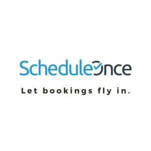 ScheduleOnce - Let bookings fly in.